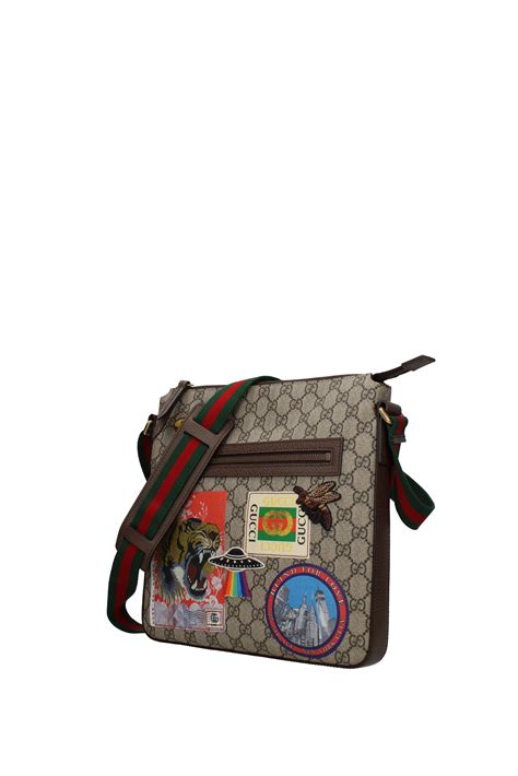 cross over bag men gucci|gucci denim crossbody bag.